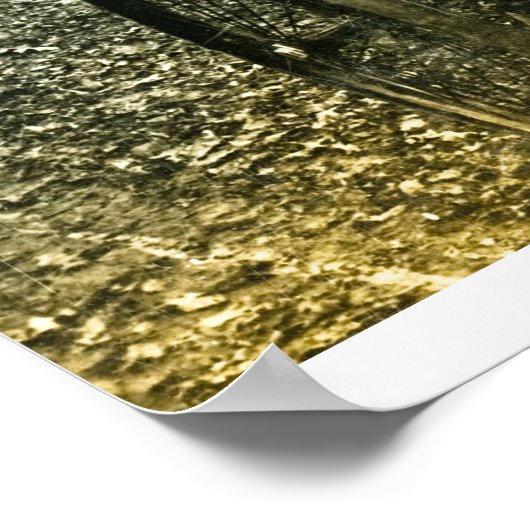 常に片手で運転できる馬を取る ポスター (角)