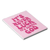 常に神は運がない ノートパッド (アングル)