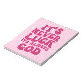 常に神は運がない ノートパッド (回転)