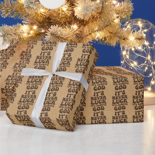 常に神は運がない ラッピングペーパー (クリスマス)