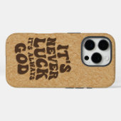 常に神は運がない Case-Mate iPhoneケース (裏面 (横))