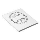 常に私たちの心で、永遠に私たちのハートblack.p ノートパッド (アングル)