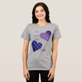 常に私と トライブレンドＴシャツ (正面全面)