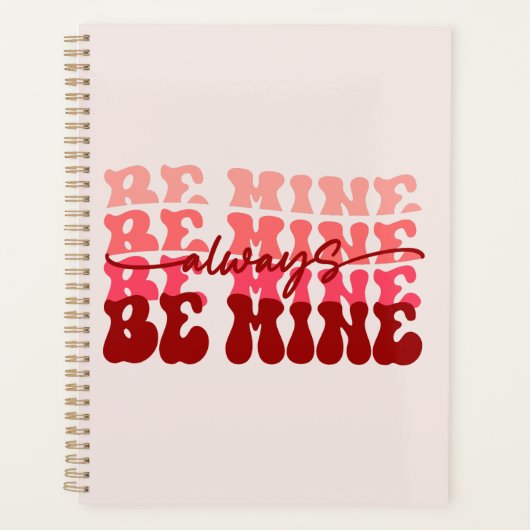 常に私のものになる プランナー手帳 (正面)