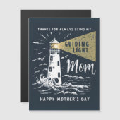 常に私のガイド光 – 薄い磁気カード マグネット招待状 (正面/裏面)