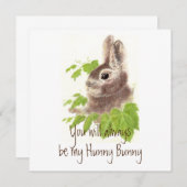 常に私のハンニーバニーラビット引用文 (正面/裏面)