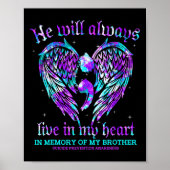 常に私のハートで私の兄の自殺の予防A ポスター (正面)