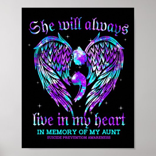 常に私のハートで私の叔母の自殺予防の戦争 ポスター (正面)
