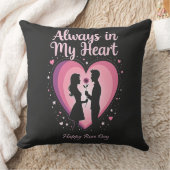 常に私のハート枕カバー – Heartful Gift f クッション (ブランケット)
