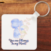 常に私のハート（両面） キーホルダー (裏面)