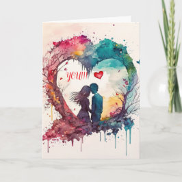 常に私のバレンタインデー サンキューカード