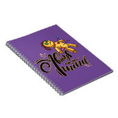 常に私の心に面白いハロウィーンブードゥー人形ノート ノートブック (右側)