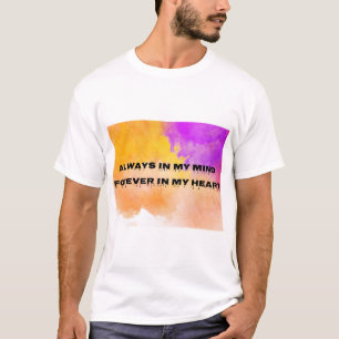 常に私の心の中にハート Tシャツ