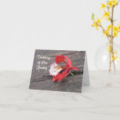 常に私の思考で折り畳まれたグリーティングカード カード (黄色い花)