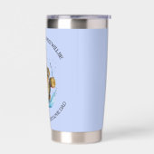 常に私の最初で素晴らしパパ 保温保冷タンブラー (左面)