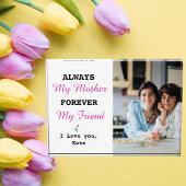 常に私の母、永遠に私の友人のフォトブロック フォトブロック