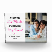 常に私の母、永遠に私の友人のフォトブロック フォトブロック (正面)