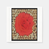 常に私のTick Tock愛の詩を愛する スタンダードカクテルナプキン (正面)