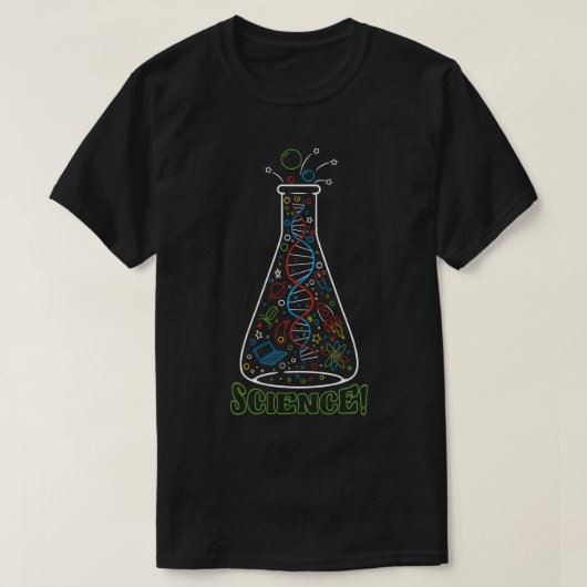 常に科学 Tシャツ (デザイン正面)