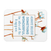 常に素晴らしいことがある マグネット (横)