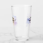 常に紫前向き黄 タンブラーグラス (左)