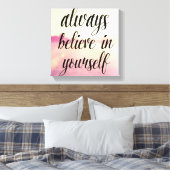 常に自信じ身で2 キャンバスプリント (インサイチュ (寝室))