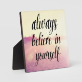 常に自信じ身で2 フォトプラーク (正面)