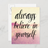 常に自信じ身で2 ポストカード (正面/裏面)