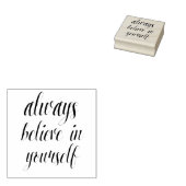 常に自信じ身で2 ラバースタンプ (押印)