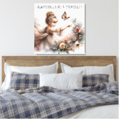 常に自信じ身で キャンバスプリント (インサイチュ (寝室))