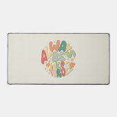 常に自分でいよう – 秋感動的 デスクマット (正面)