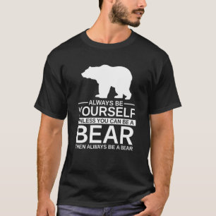 常に自分で女性男性へ哺乳動物アニメーション Tシャツ