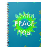 常に自分のシャロームの平和を作り上げる ノートブック (正面)