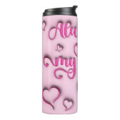 常に自分のハート タンブラー (回転左)