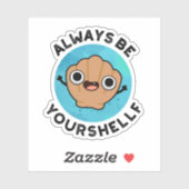 常に自分の殻に正のシェルパンになる シール (シート)