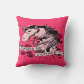 常に自分の装飾用クッション クッション (裏面)