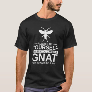 常に自分のGnat女男性へ性Diptrid Mi Tシャツ