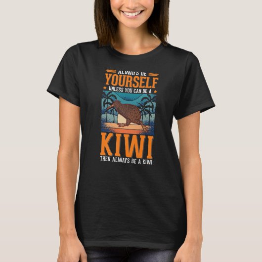 常に自分のKiwi Bird Tシャツ (正面)