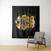 常に自分らしくあれ、ただしフラミンゴになれるなら別 タペストリー (インサイチュ)