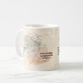 常に自分らしく コーヒーマグカップ (正面左)