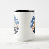 常に自分らしく - モチベーションを高める名言 マグカップ (中央)