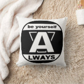 常に自分自身である クッション (ブランケット)