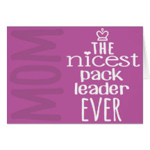 常に良いパックのリーダー犬からのカード