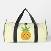 常に衣服あなたのクラウンパニーパイナップル ダッフルバッグ (裏面)