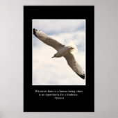 常に親切の機会がある ポスター (正面)