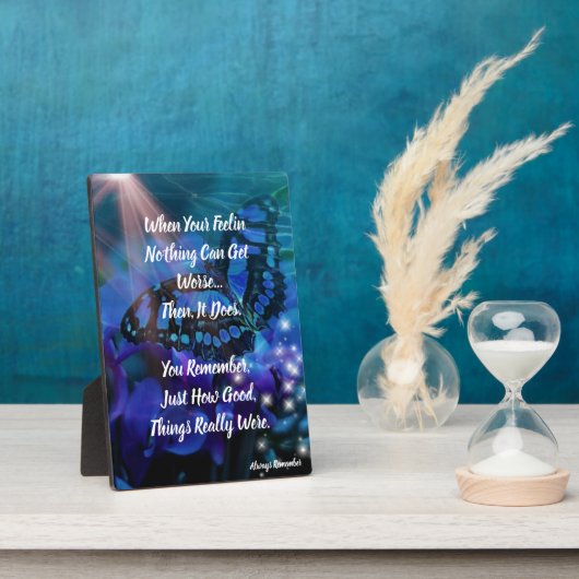 常に記憶 フォトプラーク (側面)