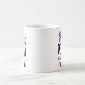 常に謙虚である コーヒーマグカップ (中央)