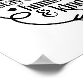 常に謙虚で親切なハートと矢印 ポスター (角)