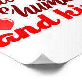 常に謙虚で親切なボスレディボスバーベブラック ポスター (角)