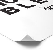 常に謙虚で親切な生活前向き引用文 ポスター (角)